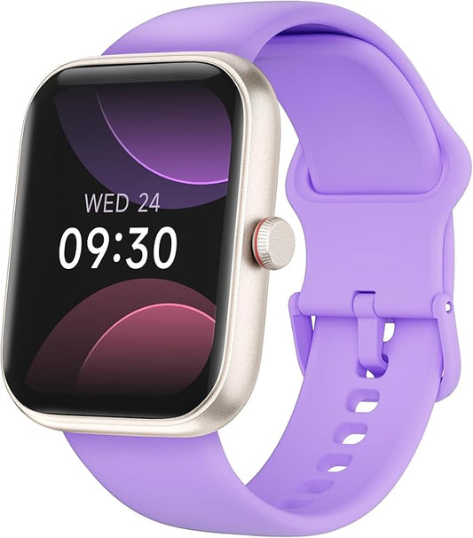 TOOBUR Smart Watch for Women, Alexa Built-in, Answer/Make Calls, 1.91" HD Screen Fitness Watch, IP68 Waterproof, 100 Sports, Heart Rate Monitor, Sleep Tracker, Smartwatch Compatible Android iOS, Lilac