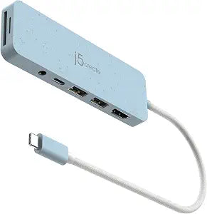 j5create USB-C Multi-Port Hub with Power Delivery with 4K HDMI/2 USB-A