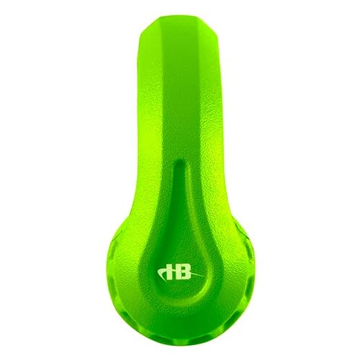 HamiltonBuhl Flex‑Phones Kids Foam Headphones – Durable EVA Foam, Volume‑Limited 85 dB, Chew‑Resistant Dura‑Cord, Safe BPA‑Free Design for Classroom Use – Green