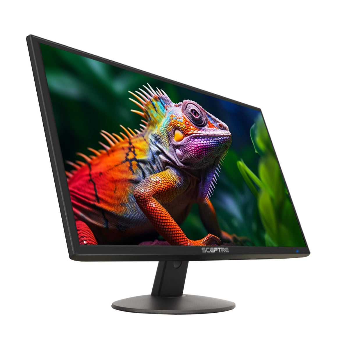 Sceptre 24-inch Prime Monitor Thin 1080p LED Monitor 99% sRGB 2X HDMI VGA Build-in Speakers, Machine Black (E248W-19203R 2025 Series)