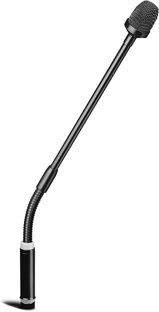 Dynamic Gooseneck Microphone, Professional XLR Wired Dynamic Microphone With 360-Degree Rotation And Flexibility. DJ Microphone Suitable For Audio Mixing Consoles, Ktv Bars, And Public Address Systems