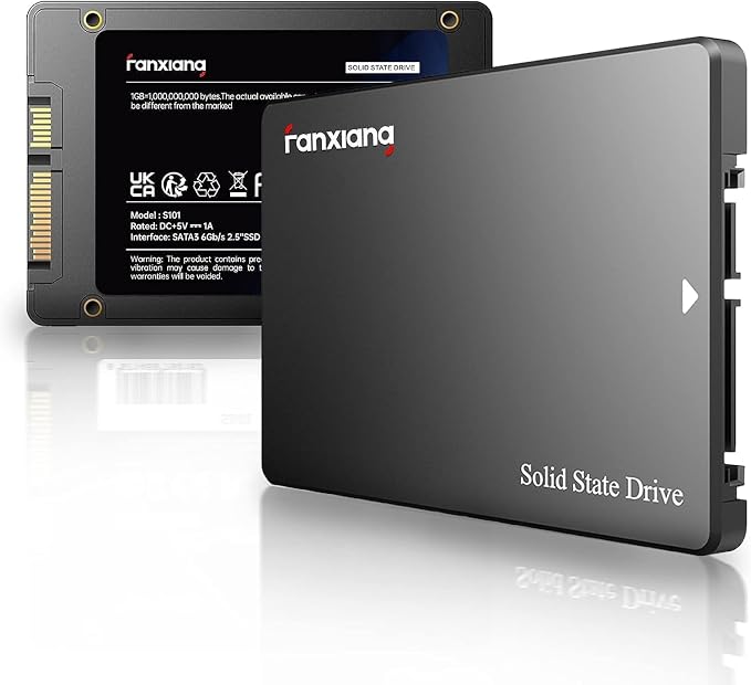 fanxiang S101 256GB SSD 2.5" SATA III Internal SSD Read Speed Up to 500MB/s