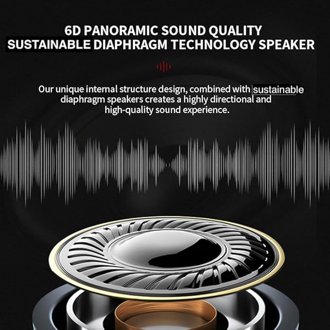 Open Ear Headphones with mic Bluetooth 5.0 for Sport Running Jogging Cycling Hiking with Long Battery Life Lightweight and Comfortable