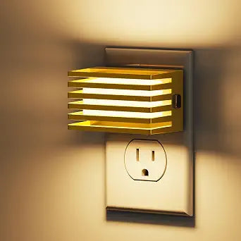 L LOHAS LED Night Lights Plug into Wall, 2 Pack Modern Night Light