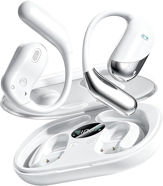 Open Ear Earbuds, Over Ear Conduction Translation AI Headphone