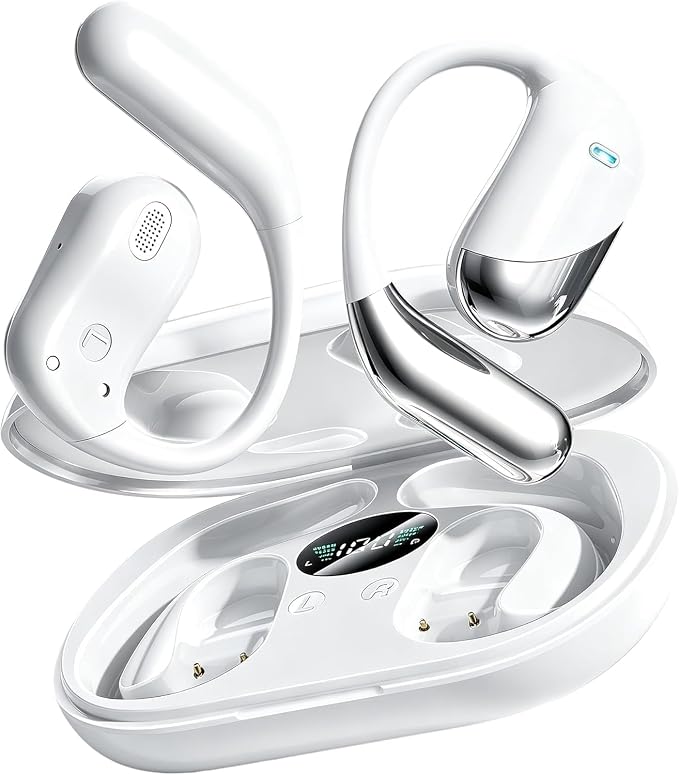 Open Ear Earbuds, Over Ear Conduction Translation AI Headphone