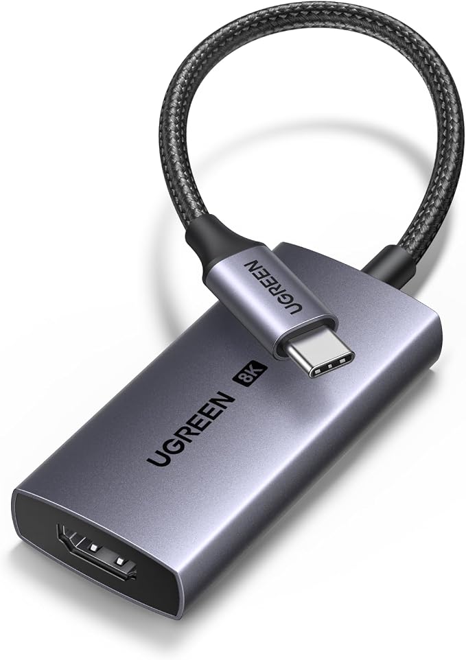 UGREEN 48Gbps Unidirectional USB C to HDMI 2.1 Adapter 8K@60Hz