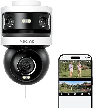REOLINK OMVI 3i PoE Triple-Lens PoE Security Camera with Auto Tracking