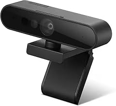 Lenovo Performance FHD 1080p Webcam USB-C,Log-on with Windows Hello, Dual Microphones, 95 Degree Lens and 4X Digital Zoom, Sliding Privacy Shutter, Black - Image 1