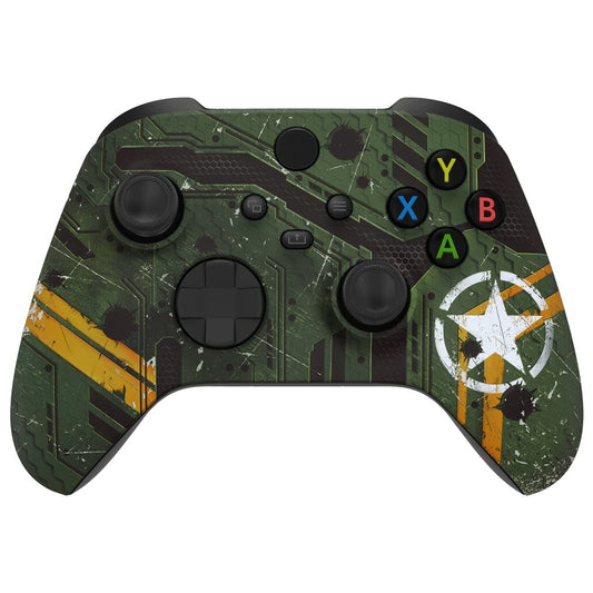 Custom Controllerzz Wireless Controller for Microsoft Series X/S & One - Custom Soft Touch Feel - Custom Series X/S Controller (X/S WWII v2)