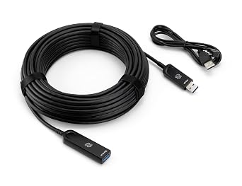 Sewell Light-Link USB Cable, for USB 3.0 Devices - 2022 Update (50 ft.)