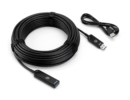 Sewell Light-Link USB Cable, for USB 3.0 Devices - 2022 Update (50 ft.)