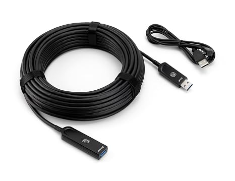 Sewell Light-Link USB Cable, for USB 3.0 Devices - 2022 Update (50 ft.)