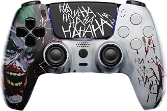 MODDEDZONE M Series Custom Wireless Controller Compatible with PS5 - Exclusive and Unique Design| Customized in the USA| (Ha Ha Ha) - Image 1