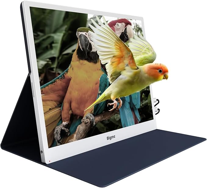 Bigme B13 Portable Display Screen 13.3 Inch Color E-Ink Computer Monitor for Laptop Screen Extender, Plug& Play, Color Display Extender with Touchscreen FHD 3200x2400 Display Ivory White