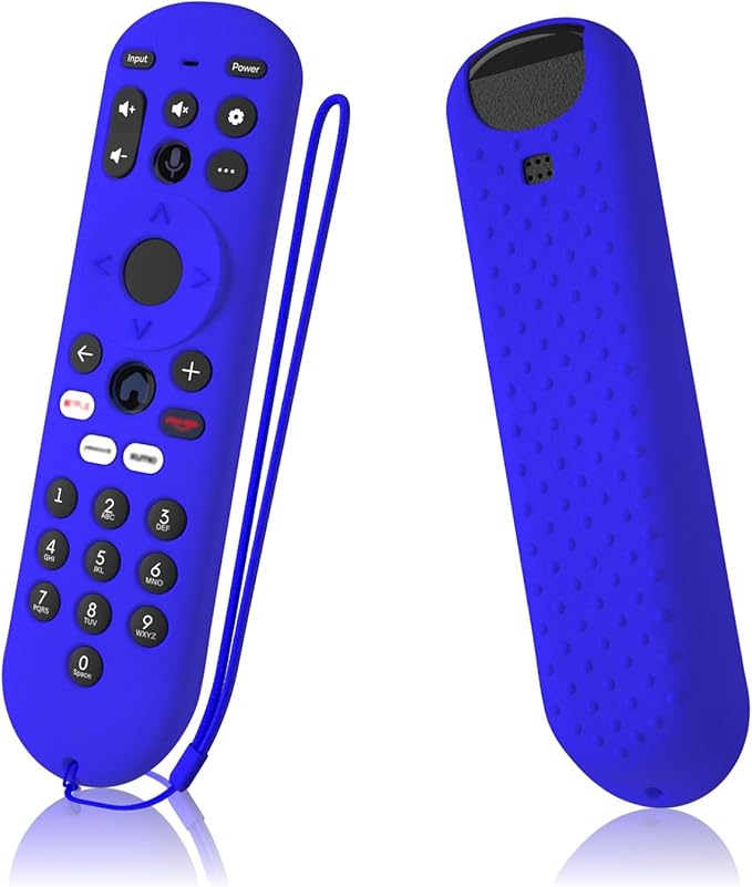 Remote Control Cover for Xumo Steam Box Remote Silicone Case Compatible with Pioneer Xumo TV Remote Shockproof Protective Silicone Sleeve (Blue)