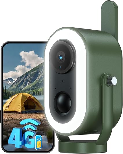 Xega 4G LTE Cellular Camping Camera Magnetic Built in SIM Card Portable