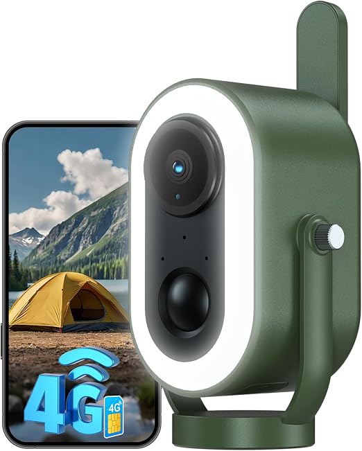 Xega 4G LTE Cellular Camping Camera Magnetic Built in SIM Card Portable