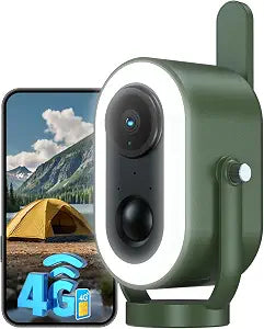 Xega 4G LTE Cellular Camping Camera Magnetic Built in SIM Card Portable