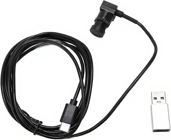 Laptop Webcam USB C, 1080P External Video Camera for Laptops, Type C Computer Camera, 1.5m Cables, Plug and Play