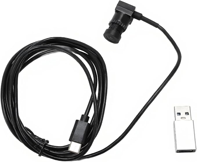 Laptop Webcam USB C, 1080P External Video Camera for Laptops, Type C Computer Camera, 1.5m Cables, Plug and Play
