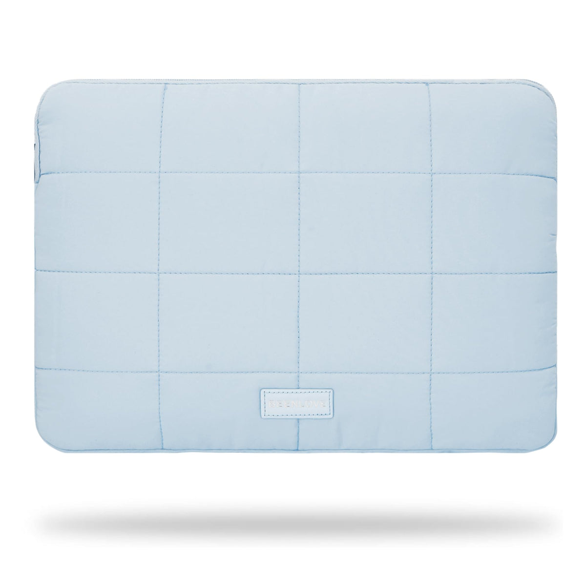 Puffy Laptop Sleeve 15-16 Inch, Laptop Carrying Case, Matte Blue - Image 1