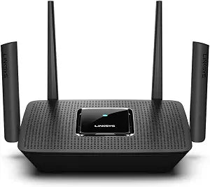 Linksys Mesh Wifi 5 Router, Tri-Band, 3,000 Sq. ft Coverage, 25+ Devices, Supports Guest WiFi, Parent Control, 3.0Gbps (AC3000) - MR9000.