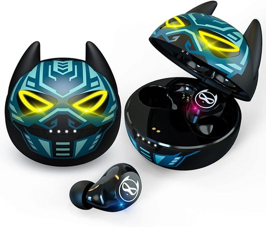 Wireless Earbuds for Kids, Cute Bluetooth 5.1 Earbuds with Dual Microphones and Charging Case, 36H Playtime IPX5 Waterproof Gaming Mode Hi-Fi Stereo in-Ear Earphones Headset for Sport Workout.