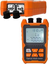 Fiber Optic Cable Tester Portable Optical Fiber Power Meter FC/SC/ST Universal Interface Integrated OPM, VFL, and RJ45 Functions (OPM-VFL-1) - Image 1