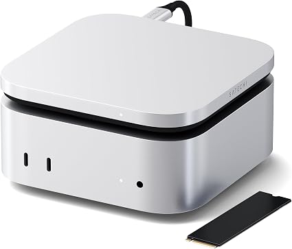 Satechi USB4 Slim NVMe SSD Enclosure, 40Gbps Data Transfer