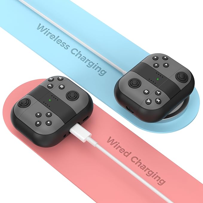 for AirPods Pro 3 Case - 2025 Silicone Cover Gamepad Design Case for Apple AirPods Pro 3rd Generation, Cute Air pod Pro 3 Cover for Men/Women (Grey)