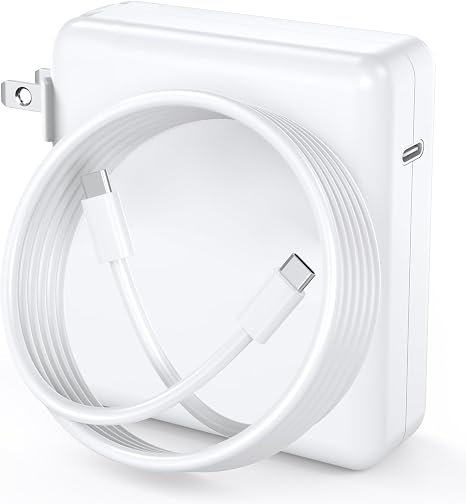 Mac Book Charger 140W GaN USB-C Fast Charger, PD Power Adapter for MacBook Pro 16" 14", MacBook Air 15" 13" M1 M2 M3 M4 M5 (2021-2026), with 6.6ft USB-C to USB-C Cable
