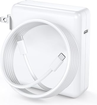 Mac Book Charger 140W GaN USB-C Fast Charger, PD Power Adapter for MacBook Pro 16" 14", MacBook Air 15" 13" M1 M2 M3 M4 M5 (2021-2026), with 6.6ft USB-C to USB-C Cable