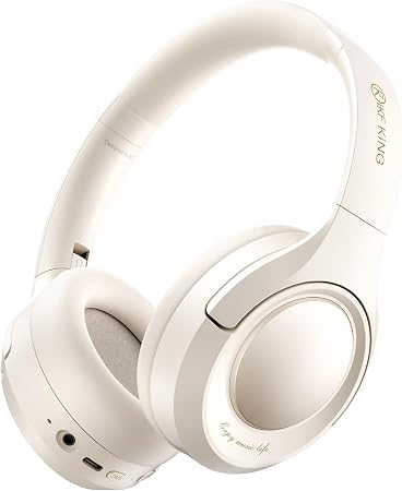 iKF King Bluetooth Over-Ear Headphones, Active Noise Cancellation, Hi-Res