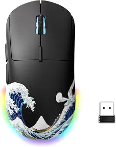 G57 Wireless Gaming Mouse, 8000 DPI, Black