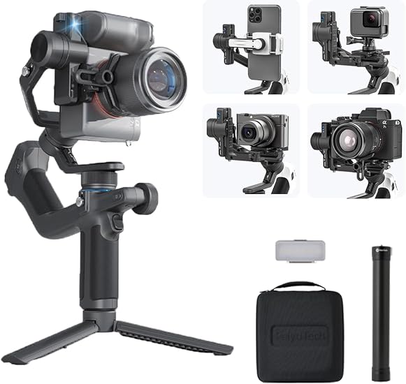 FeiyuTech SCORP Mini 2 Combo Camera Gimbal with Built-in AI Tracking