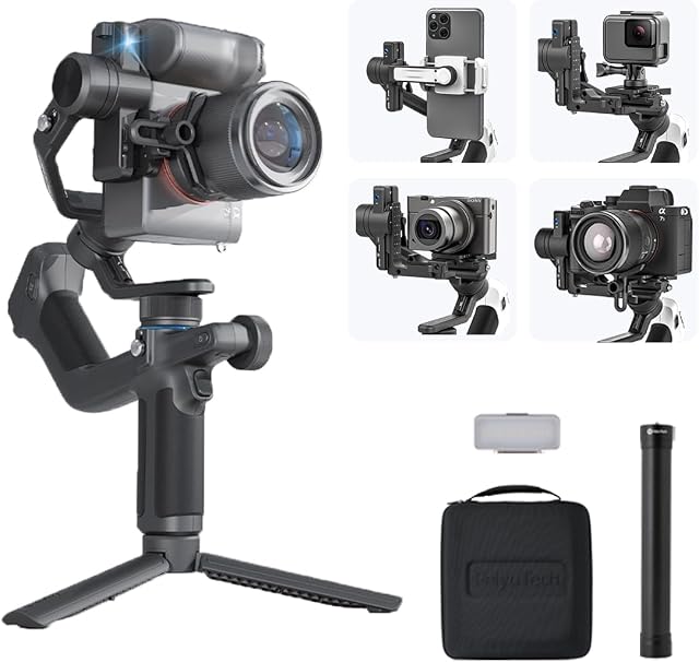 FeiyuTech SCORP Mini 2 Combo Camera Gimbal with Built-in AI Tracking