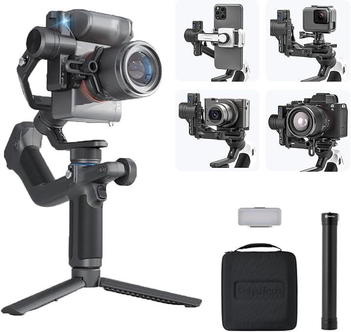 FeiyuTech SCORP Mini 2 Combo Camera Gimbal with Built-in AI Tracking