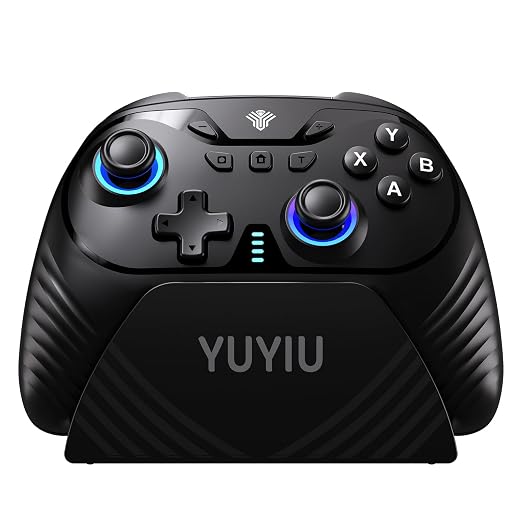 YUYIU Wireless Gaming Controller for PC, Switch, Steam Deck, Android, iOS