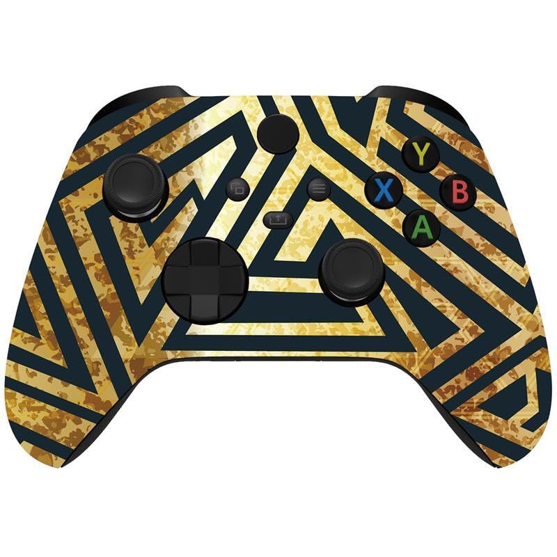 ProControllers LLC Wireless Custom Controller Compatible with PC, Windows 10+, Series X/S & One (Golden Apex)