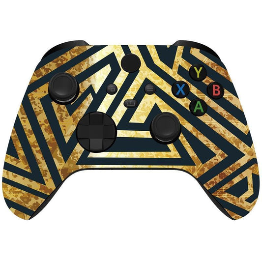 ProControllers LLC Wireless Custom Controller Compatible with PC, Windows 10+, Series X/S & One (Golden Apex)
