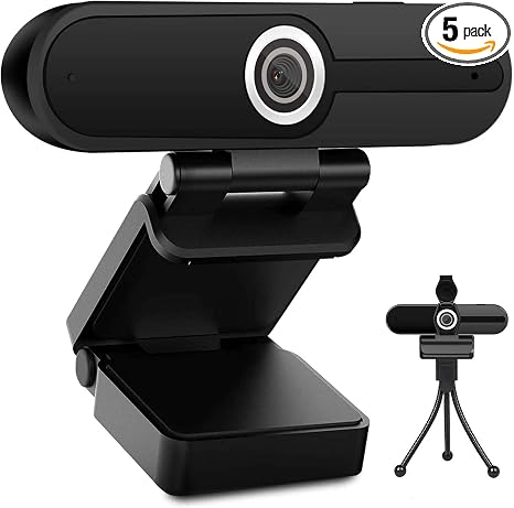 ToLuLu UHD 4K Webcam with Microphone, 8MP USB Computer Web Camera w/Tripod