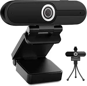 ToLuLu UHD 4K Webcam with Microphone, 8MP USB Computer Web Camera w/Tripod