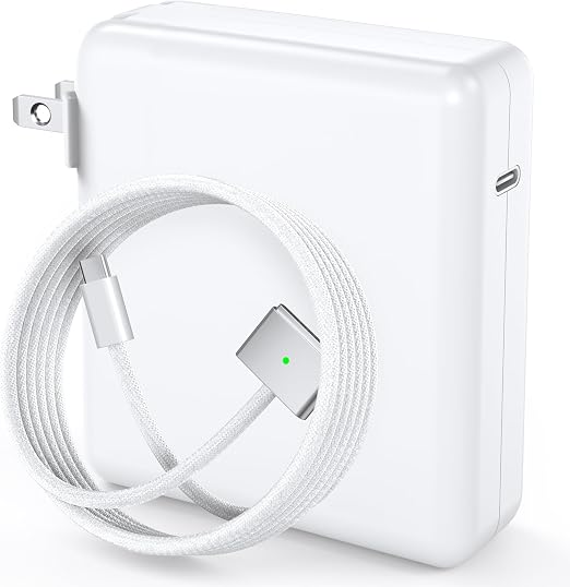 Mac Book Charger 140W GaN USB-C Fast Charger, PD Power Adapter for MacBook Pro 16" 14", MacBook Air 15" 13" M1 M2 M3 M4 M5 (2021-2026), with 6.6ft USB-C to Magnetic 3 Cable