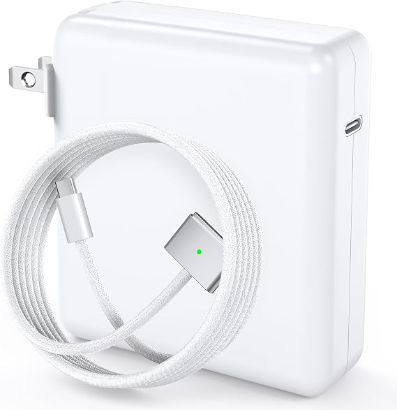Mac Book Charger 140W GaN USB-C Fast Charger, PD Power Adapter for MacBook Pro 16" 14", MacBook Air 15" 13" M1 M2 M3 M4 M5 (2021-2026), with 6.6ft USB-C to Magnetic 3 Cable