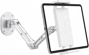 iPad Wall Mount Holder, Heavy Duty Aluminum Tablet Wall Mount, Full Motion