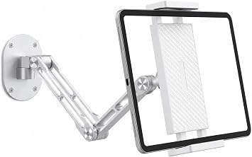 iPad Wall Mount Holder, Heavy Duty Aluminum Tablet Wall Mount, Full Motion