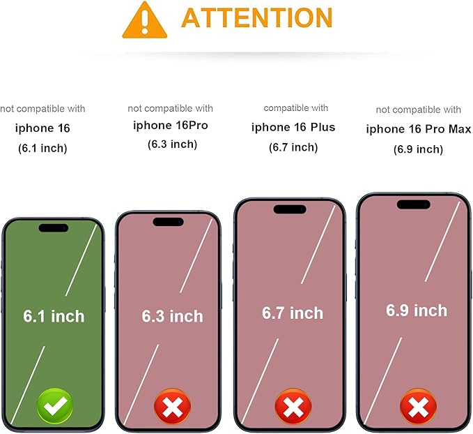 KIHUWEY Compatible with iPhone 16 Case Wallet with Credit Card Holder, Flip Premium Leather Magnetic Clasp Kickstand Heavy Duty Protective Cover for iPhone 16 6.1 Inch (Lichee Red)