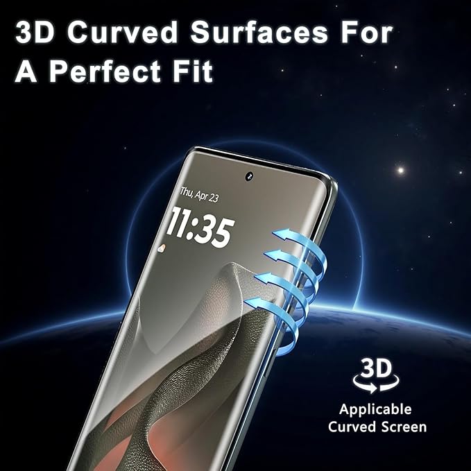 [3+3 Pack] Tempered Glass Screen Protectors and Camera Lens Protector for iPhone 12 Pro Max 6.7 inch, [Anti-Scratch], [9H Hardness], [Anti-Fingerprint], [Easy Install], [Bubble Free], [Ultra-Thin]