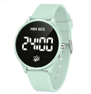 Womens Digital Watch Non-Smart Large Face Silicone Watch